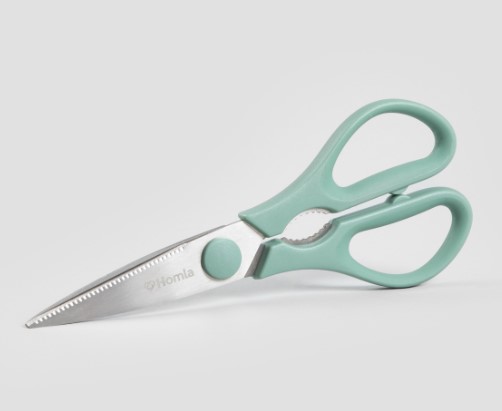 Homla Ψαλίδι Κουζίνας 21εκ. Πράσινο Easy Cook Homla 236036 (Υλικό: Πλαστικό, Χρώμα: Πράσινο ) - Homla - 236036